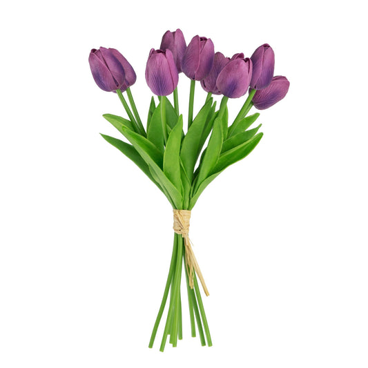 باقة ورد التوليب موف 9 قطع F29612-PURP